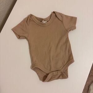 Colored Organics newborn beige onesie